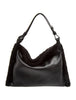 Proenza Schouler NY. BLACK LAMBSKIN LEATHER WHITE LABEL SHOULDERBAG