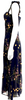 Reformation Blue Viscose Floral Print Long Dress
