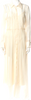 Reformation NY. Neutrals Color Poly Blend Midi Length Shirt Dress