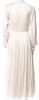 Ulla Johnson. Neutral Color Long Sleeves PolyTech Blend Long Dress