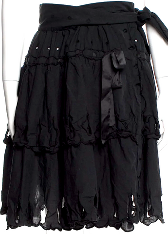 MAISON MARGIELA Paris. Neutrals/White Shirt-Dress Mini Dress