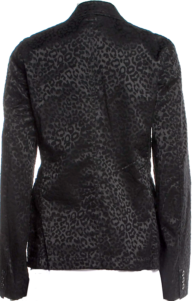 Comme des Garçons JAPAN. NEW W/TAGS. BLACK Animal Print Blazer