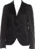 Comme des Garçons JAPAN. BLACK. Black Poly/Wool blend Blazer