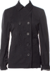 Comme des Garçons BLACK JAPAN. Black Double Breasted Peacoat Jacket