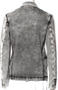 Comme des Garçons Japan. BLACK. Grey Cotton Fade Look Blazer