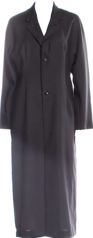 Yohji Yamamoto Japan. NOIR, Grey Color Asymmetry Gradation Cardigan