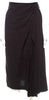 Yves Saint Laurent Paris. Vintage 1999 Collection Alber Elbez. Black Wool Skirt