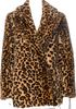 Zadig & Voltaire Paris. NEW W/O Tag. Leopard Animal Print Faux Fur Jacket