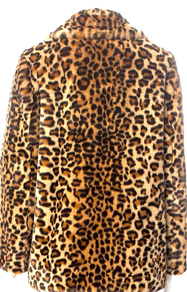 Zadig & Voltaire Paris. NEW W/O Tag. Leopard Animal Print Faux Fur Jacket