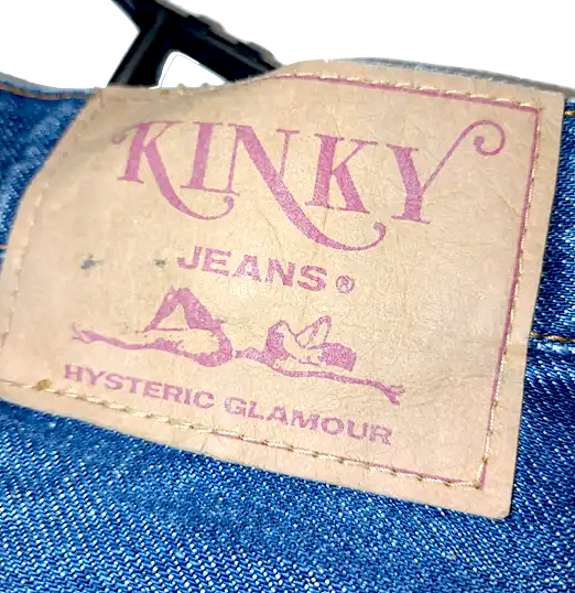 HYSTERIC GLAMOUR JAPAN. "KINKY" Patchwork Denim Skirt