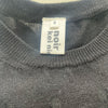 NOIR KEI NINOMIYA for Come des Garcons JAPAN. Black Polka Dot Print Sweater/Top