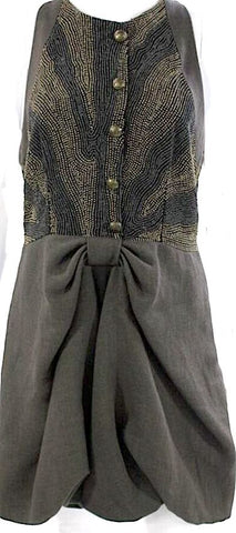 Tomas Maier (Old Bottega Veneta) Square Neckline Knee-Length Dress