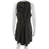 Proenza Schouler NY. Dark Gray Sleeveless Bow Embellishment Dress