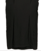 Miu Miu ITALY. Black Silk Dress with Pleats Size IT 38