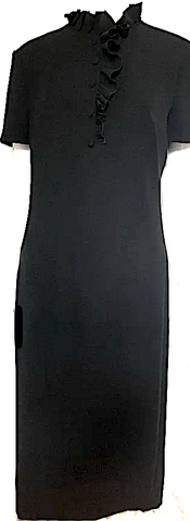 ACNE STUDIOS STOCKHOLM. Pleats Striped Asymmetrical Handkerchief Hem Skirt