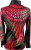 1970s Lanvin Psychedelics Polyester Long Sleeve Top