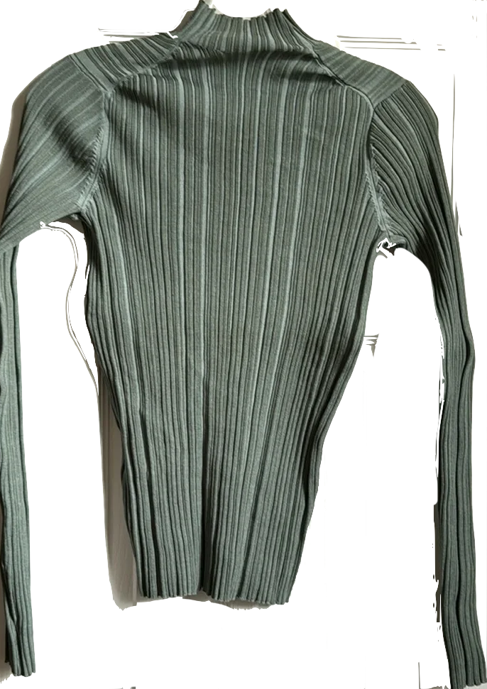 Acne Studios STOCKHOLM. Pristine As New. Ribbed Cotton Blend Turleneck