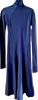 HAIDER ACKERMANN (TOM FORD DESIGNER) BELGIUM. Blue/Black Striped Long Sleeve Dress