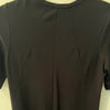 Acne Studios Stockholm. Black Cap Sleeve Jersey Dress