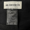 Ann Demeulemeester BELGIUM. Black Wool Blend Pants