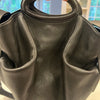 Marni ITALY. Black Lambskin Leather Shoulder Bag / Hand Bag / Crossbody Bag
