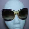 Spy Optic. MADE IN ITALY. Bianca Clear/Purple Gradient Acetate Oversized Sunglasses