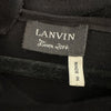 Lanvin Paris. 2014 Collection Black Wool Long Sleeve Dress
