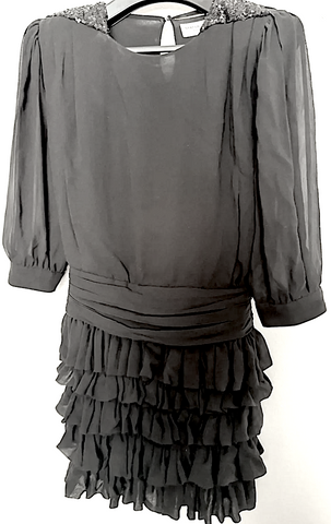 Marithe + Francois Girbaud PARIS. Rare vintage Y2K avante garde Ruched Dress
