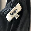 ACNE STUDIOS STOCKHOLM. Black Flutter Spaghetti Strap Little Black Dress‎