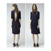 ACNE STUDIOS STOCKHOLM. Dark Navy Blue Pim Jersey Midi Dress