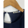 ACNE STUDIOS STOCKHOLM. Dark Navy Blue Pim Jersey Midi Dress