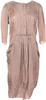 Nina Ricci Paris. Dusty Rose Pale Blush Pink Dress