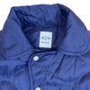 R45 45RPM JAPAN.  Navy Quilted Jacket Snap Closure Patch Pockets Padded Coat