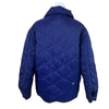 R45 45RPM JAPAN.  Navy Quilted Jacket Snap Closure Patch Pockets Padded Coat