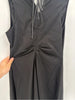 Proenza Schouler NY. White Label U Neck BLACK Sleeveless Flare Midi Dress