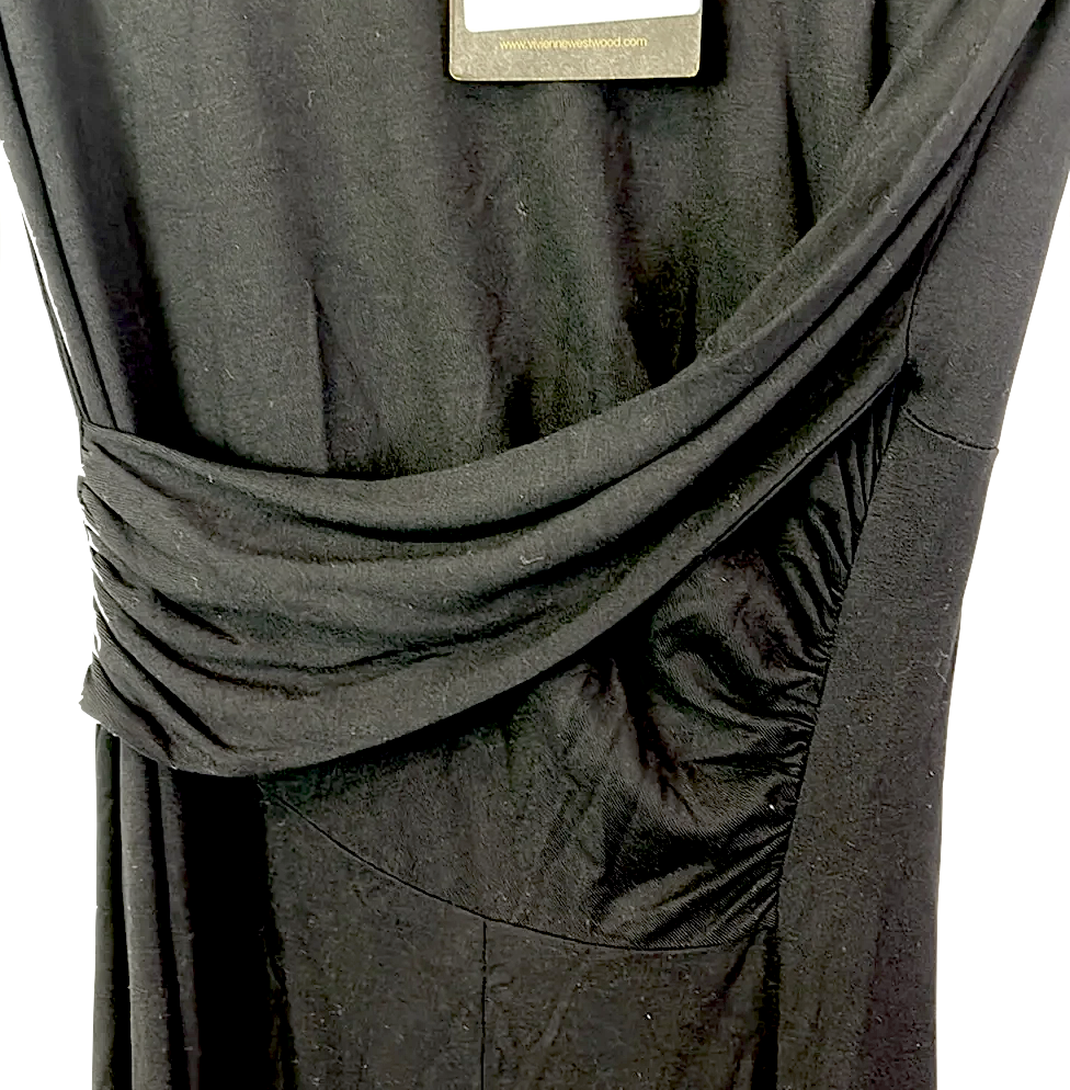 Vivienne Westwood Anglomania UK. NEW W/TAGS Jersey Sihu 3/4 Sleeve Batteau Neck Dress