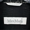 Max Mara ITALY. Black/Grey/White Tweed Open Blazer Jacket