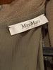 Max Mara Italy.Olive Green knit jersey Dress