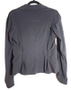 Marithe + Francois Girbaud PARIS. Stretchy Black Button Front Blazer