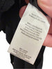 Helmut Lang NY. BLACK Surplice Crepe Shirtdress