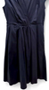 Max Mara Weekend ITALY. Vertice Navy Draped Midi Dress