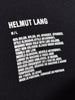 Helmut Lang NY. Black Cutout Stretch Open Back Long Sleeve Dress
