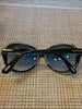Tom Ford NY. Black Mod aviator-style sunglasses