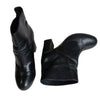 MARNI ITALY. Black Lambskin Leather Ankle‎ Booties Moto Style Heeled Boots