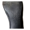 MARNI ITALY. Black Lambskin Leather Ankle‎ Booties Moto Style Heeled Boots