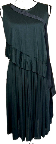Marithe + Francois Girbaud PARIS. Rare vintage Y2K avante garde Ruched Dress