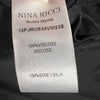 Nina Ricci PARIS. Black Silk Midi Dress