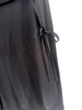 Ann Demeulemeester BELGIUM. Black Button-Front Long Sleeve Tunic Top