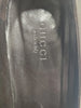 Gucci Italy. Dark Brown Leather Pumps Gun Metal Horsebit Design Hardware