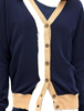Maison Margiela PARIS.2021 COLLECTION JOHN GALLIANO. Intentionally Distressed/Deconstructed wool blend Cardigan